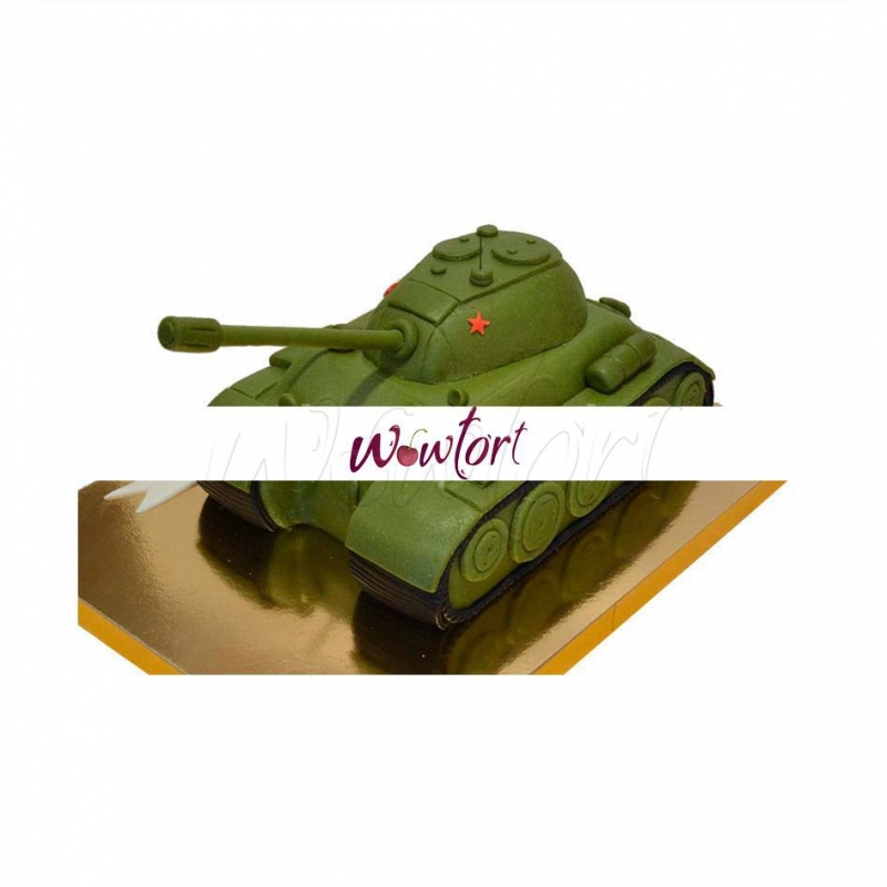 Торты танк (без мастики)